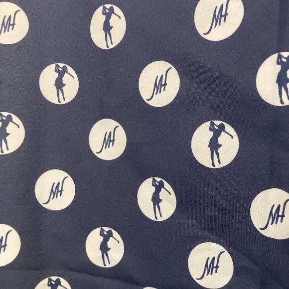 NH Golf Scarf Monogramed Woman Golfer 🏌️‍♀️ Sz L - Picture 3 of 7